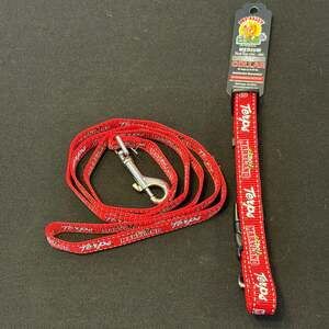 Maryland Terps Dog / Pet 6 Feet Nylon Collar & Leash sz M